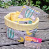 lingettes reutilisables Caromiecrea Lentilly