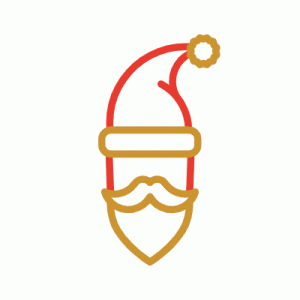 2238 santa outline