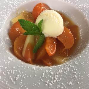 Salade de Fruits Jaunes au Genepi