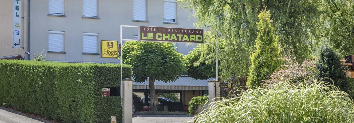 Hotel Restaurant Le Chatard Sarcey entree1920