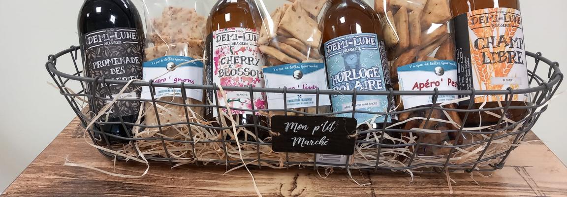 Bieres biscuits apero