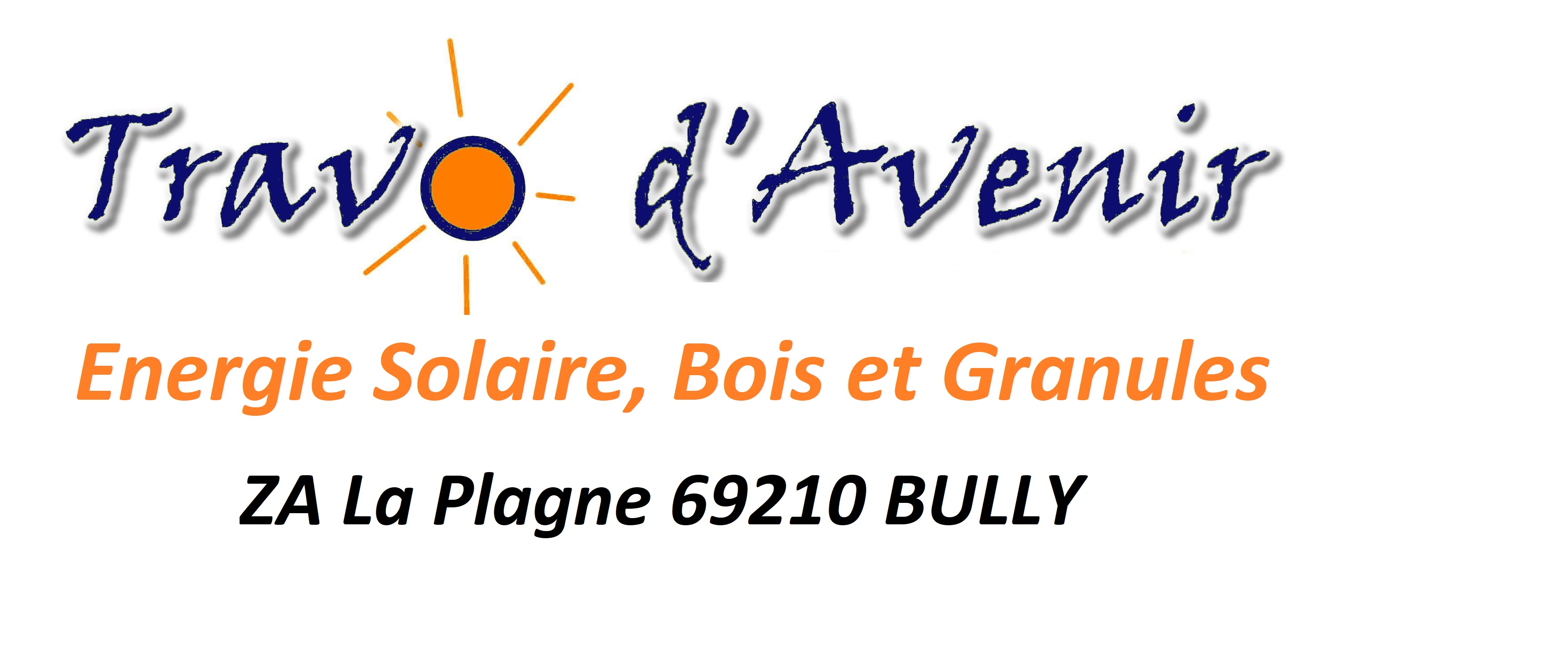 Logo bleu solaire bois granules 69210 v2