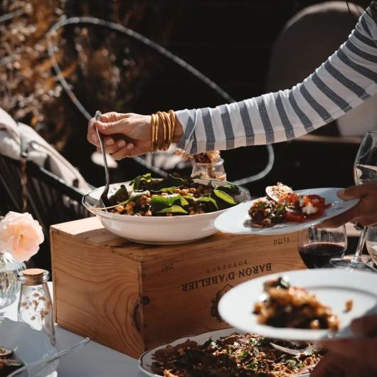 Buffet papilles et potager