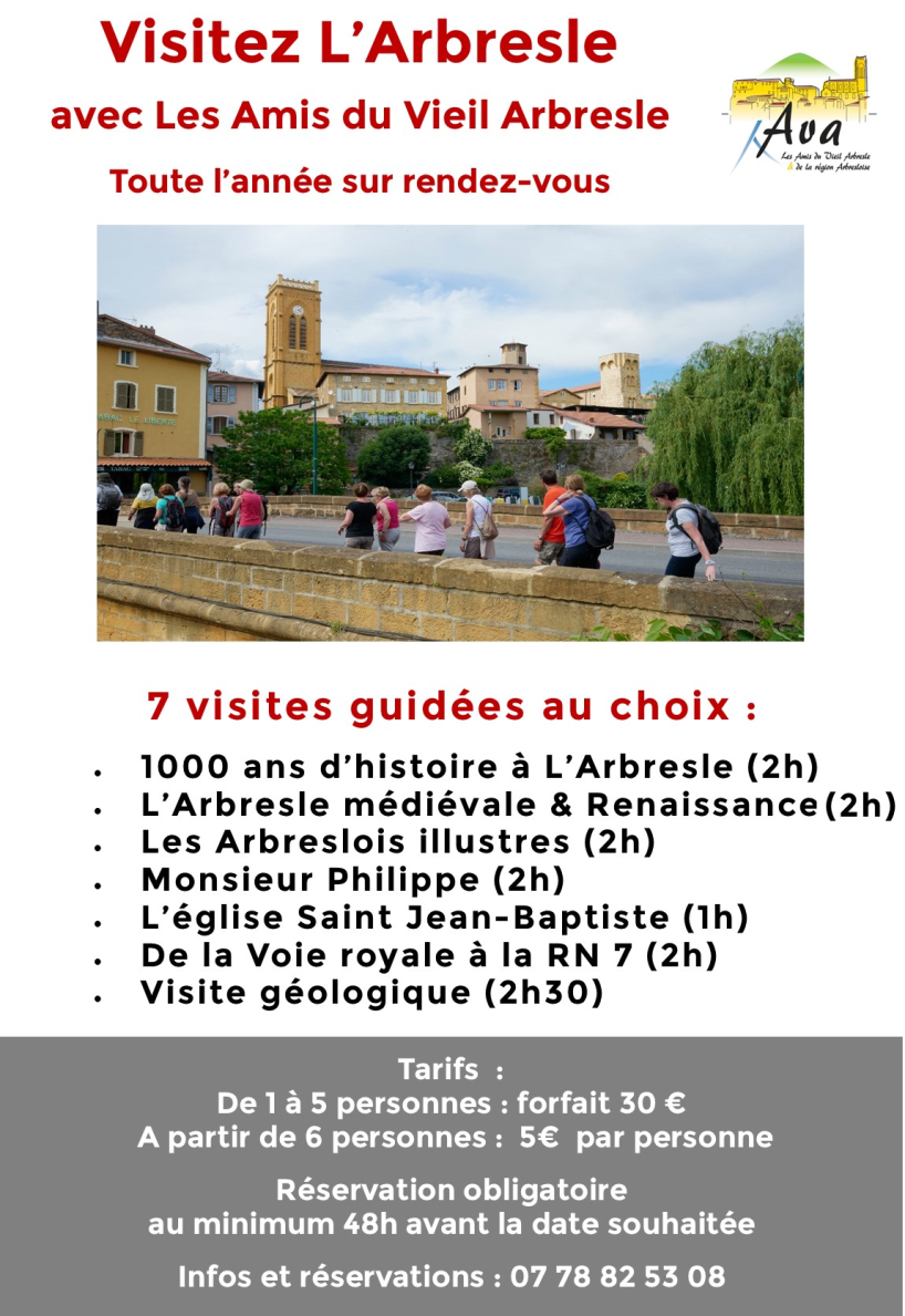 FLYER PROMO DIFFERENTES VISISTES AVA copie