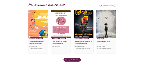 Capture ecran agenda 2