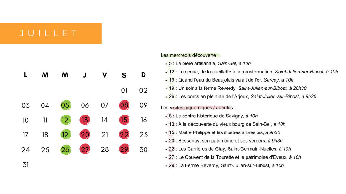 Diverses Couleurs Scenes Photo Calendrier