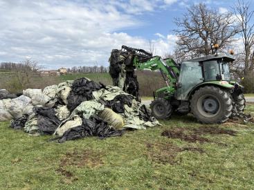 Collecte plastique agricole 11