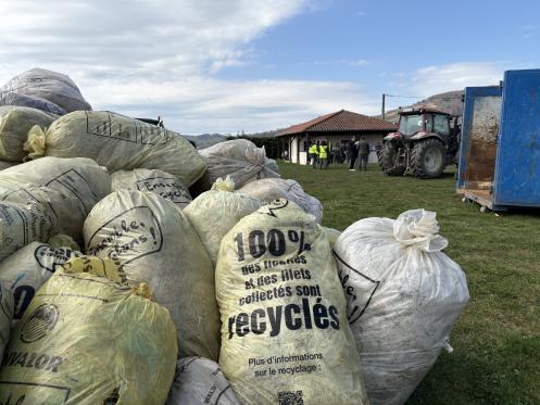 Collecte plastique agricole 47